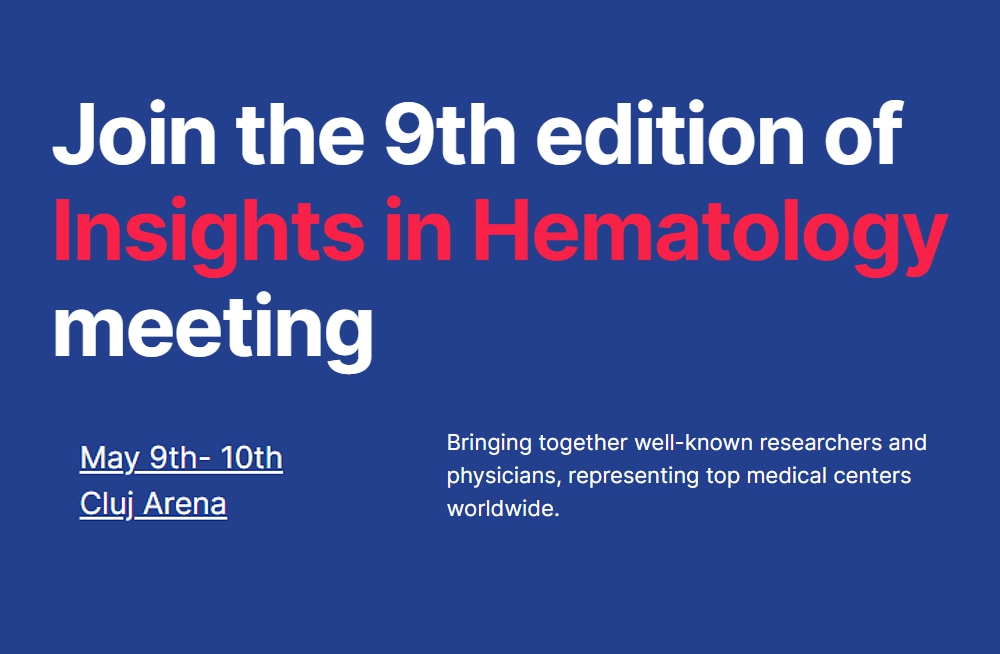 Join the 9th edition of Insights in Hematology meeting 2024